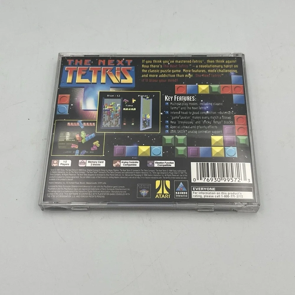 The Next Tetris (PlayStation 1 PS1) CIB COMPLETE & TESTED